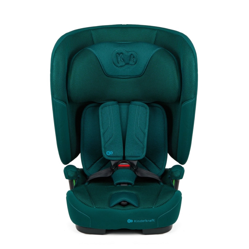 KINDERKRAFT - automobilinė kėdutė FIX2GO i-Size 76–150 cm, turkio spalvos