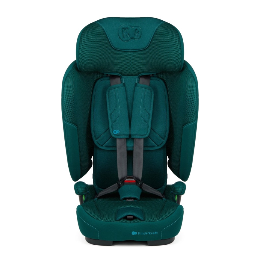 KINDERKRAFT - automobilinė kėdutė FIX2GO i-Size 76–150 cm, turkio spalvos