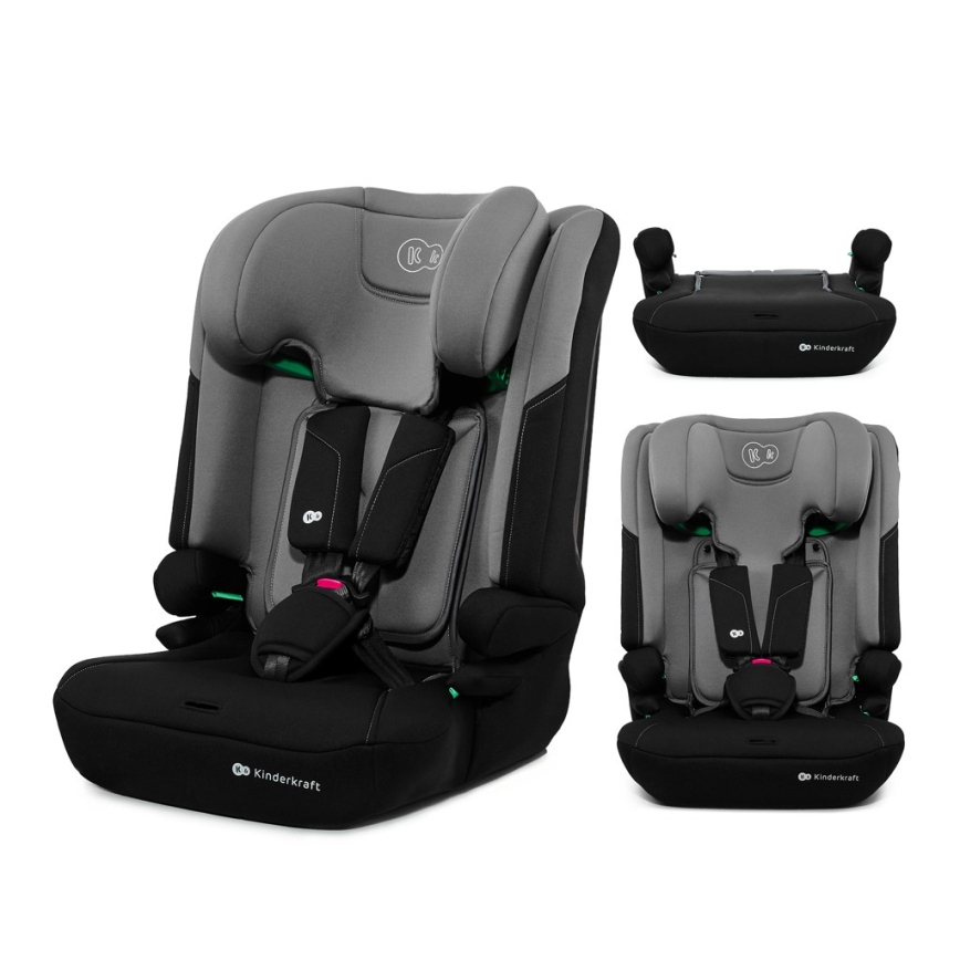 KINDERKRAFT - Automobilinė kėdutė I-COMFY i-Size 76-150 cm pilka