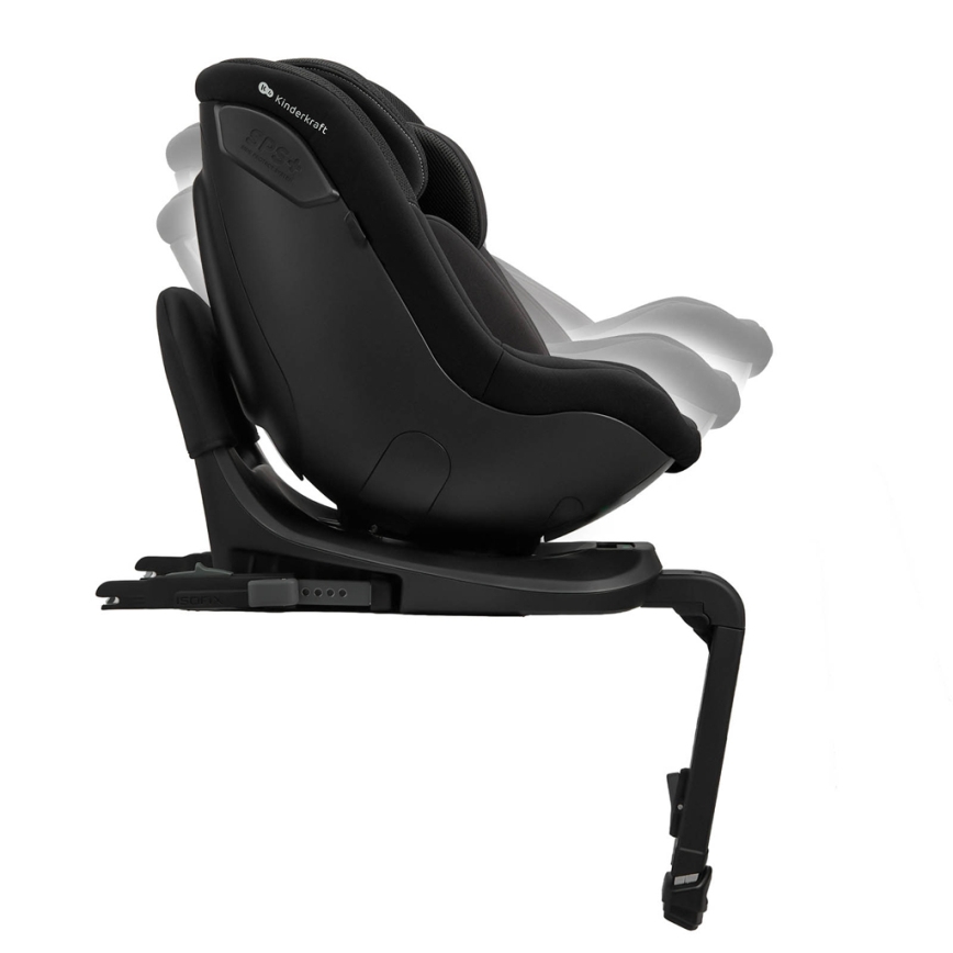 KINDERKRAFT - Automobilinė kėdutė I-GUARD i-Size 40-105 cm juoda