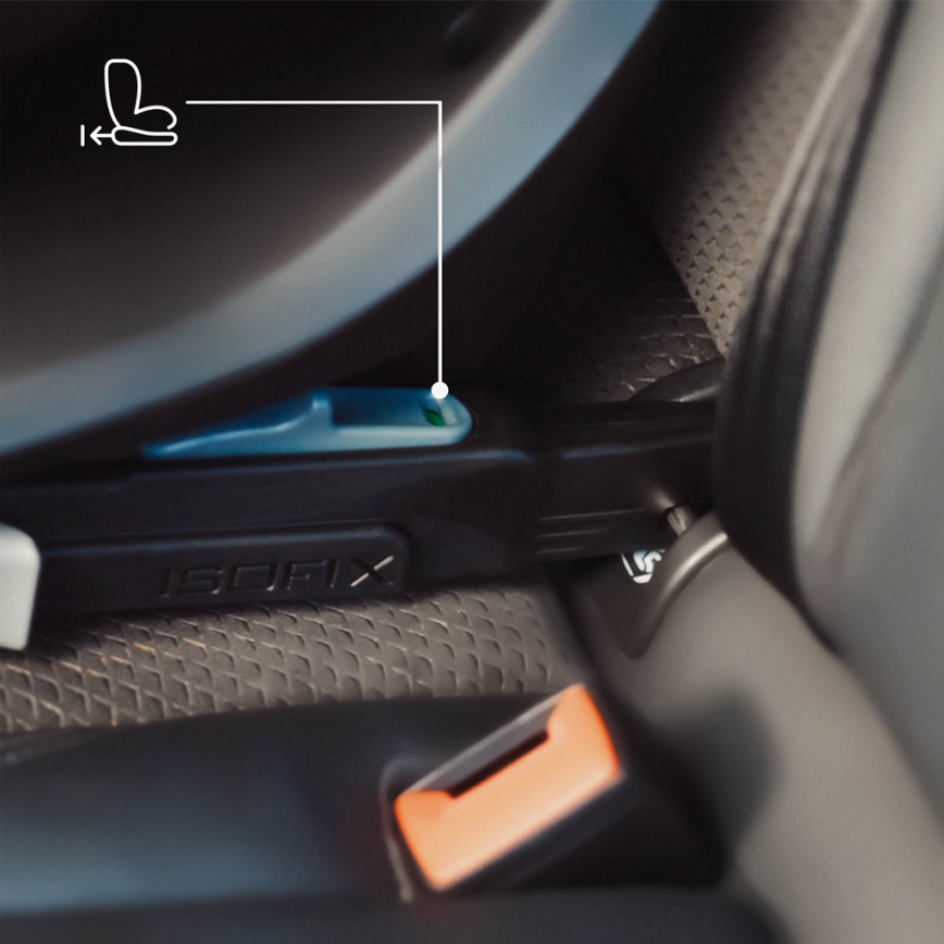 KINDERKRAFT - Automobilinė kėdutė I-GUARD i-Size 40-105 cm pilka