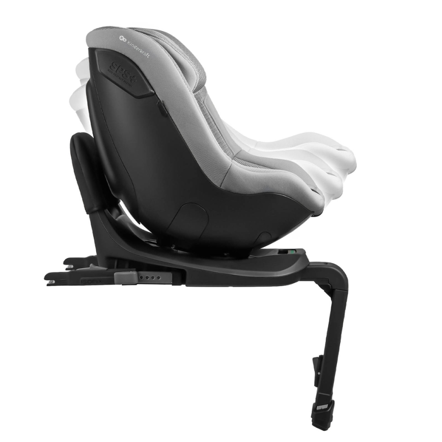KINDERKRAFT - Automobilinė kėdutė I-GUARD PRO i-Size 61-105 cm pilka