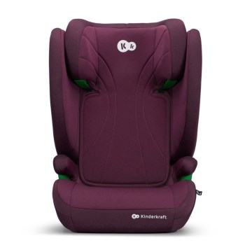 KINDERKRAFT - Automobilinė kėdutė JUNIOR FIX 2 (100-150 cm) Cherry pearl