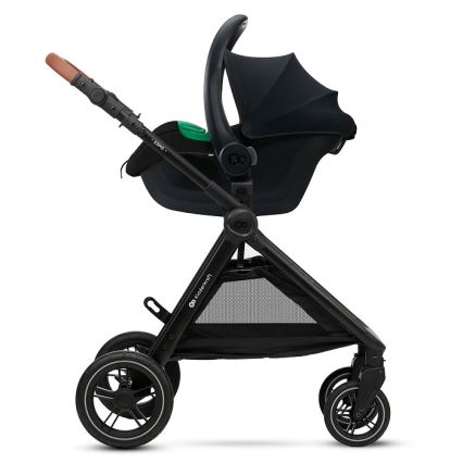 KINDERKRAFT - Automobilinė kėdutė MINK PRO 2 40-87 cm (0-13 kg) juoda