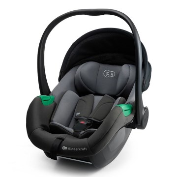 KINDERKRAFT - Automobilinė kėdutė MINK PRO 2 40-87 cm (0-13 kg) pilka