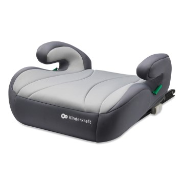 KINDERKRAFT - Automobilinė kėdutė paaukštinama I-BOOST i-Dydis 135-150 cm pilka
