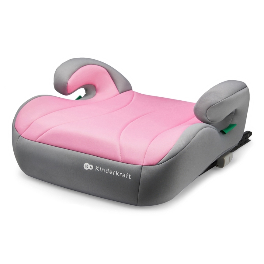 KINDERKRAFT - Automobilinė kėdutė paaukštinama I-BOOST i-Dydis 135-150 cm rausva
