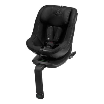 KINDERKRAFT - Automobilinė kėdutė su pasukama baze I-GUARD PRO i-Size 61-105 cm juoda