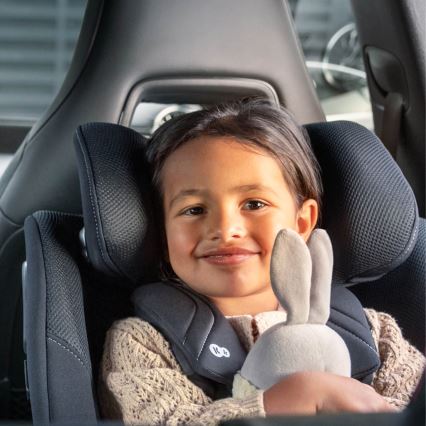 KINDERKRAFT - Automobilinė kėdutė su pasukama baze I-GUARD PRO i-Size 61-105 cm juoda