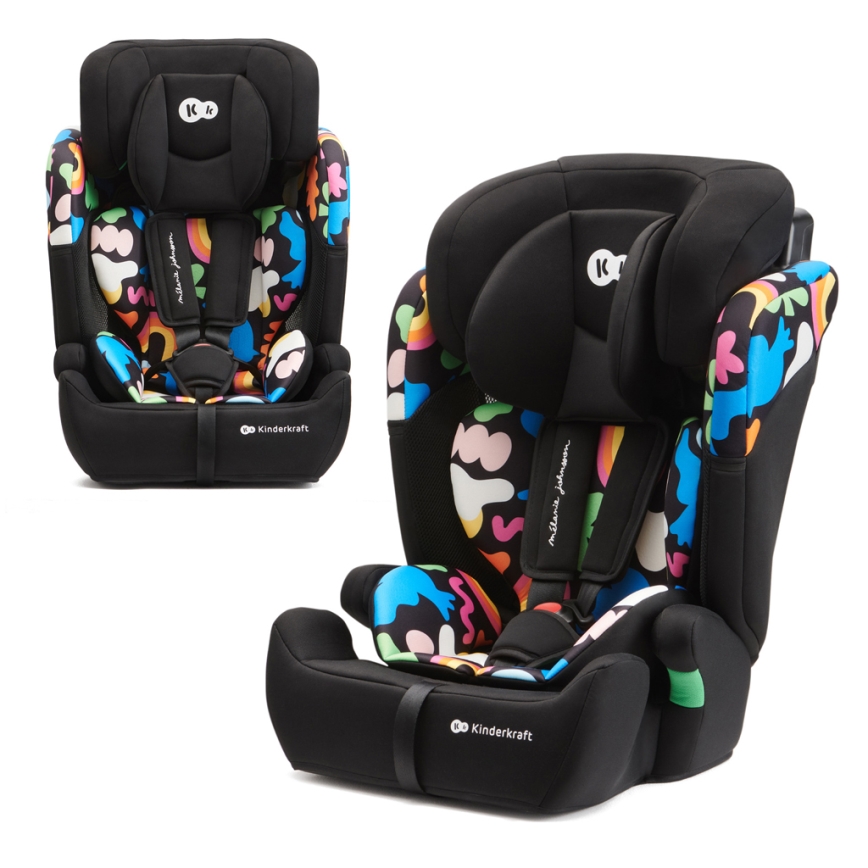 KINDERKRAFT - Automobilio sėdynė COMFORT UP i-Dydis (76-150 cm) spalvingas