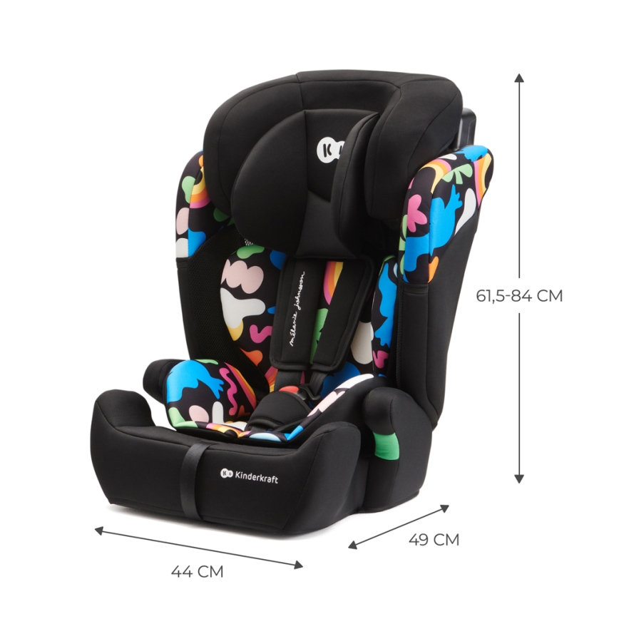 KINDERKRAFT - Automobilio sėdynė COMFORT UP i-Dydis (76-150 cm) spalvingas