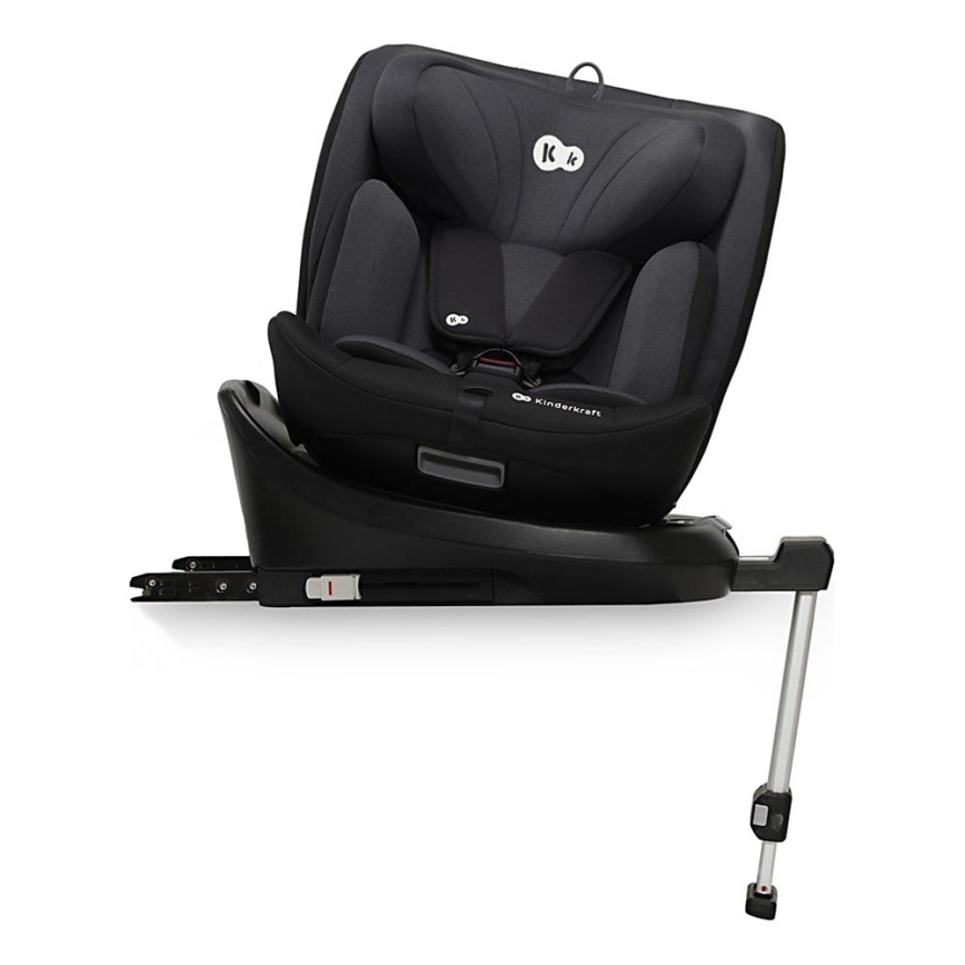 KINDERKRAFT - Automobilio sėdynė I-360 i-Dydis (40-150 cm) juoda