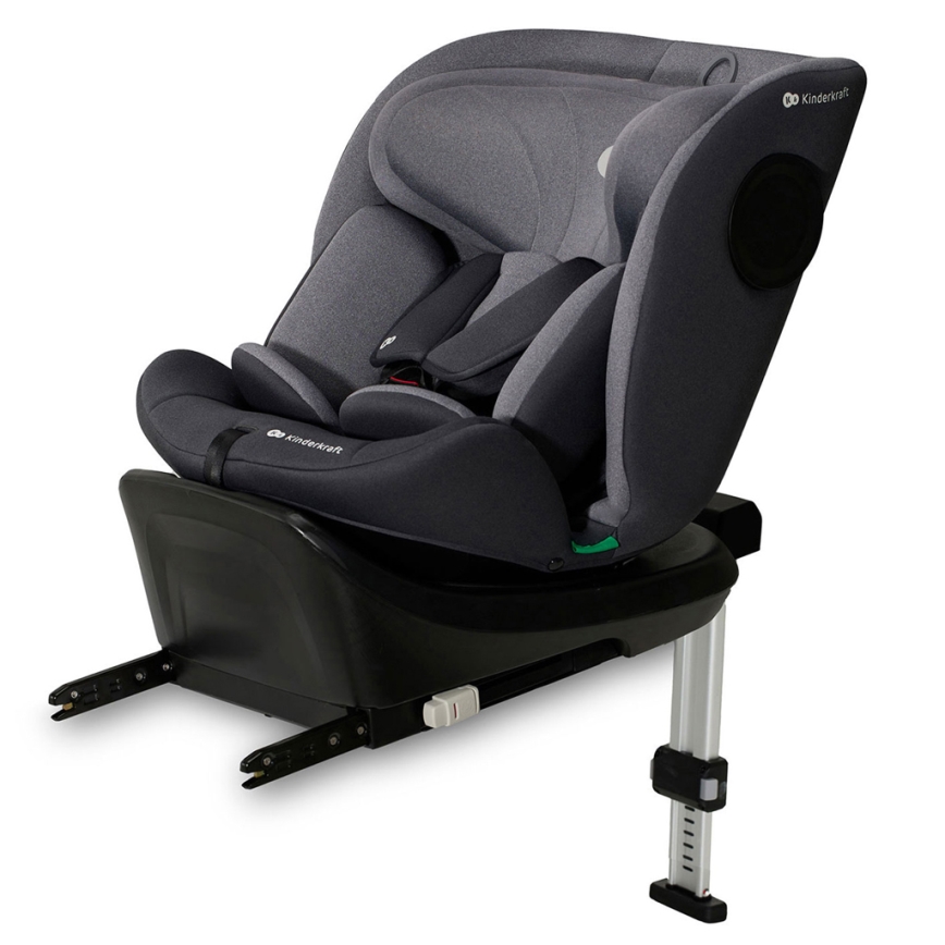 KINDERKRAFT - Automobilio sėdynė I-360 i-Dydis (40-150 cm) pilka
