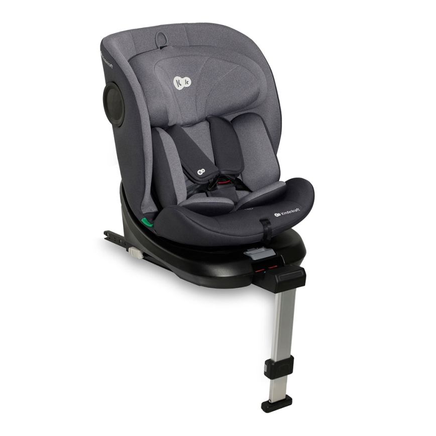 KINDERKRAFT - Automobilio sėdynė I-360 i-Dydis (40-150 cm) pilka