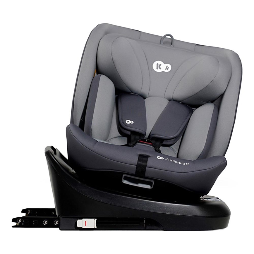 KINDERKRAFT - Automobilio sėdynė I-GROW i-Dydis (40-150 cm) pilka