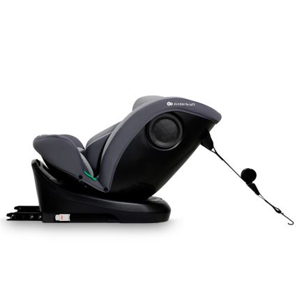KINDERKRAFT - Automobilio sėdynė I-GROW i-Dydis (40-150 cm) pilka