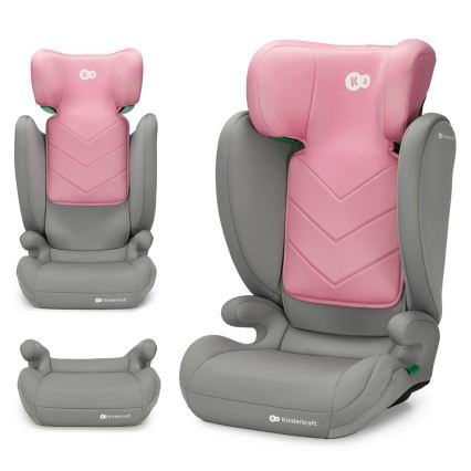 KINDERKRAFT - Automobilio sėdynė I-SPARK i-Dydis (100-150 cm) rausva