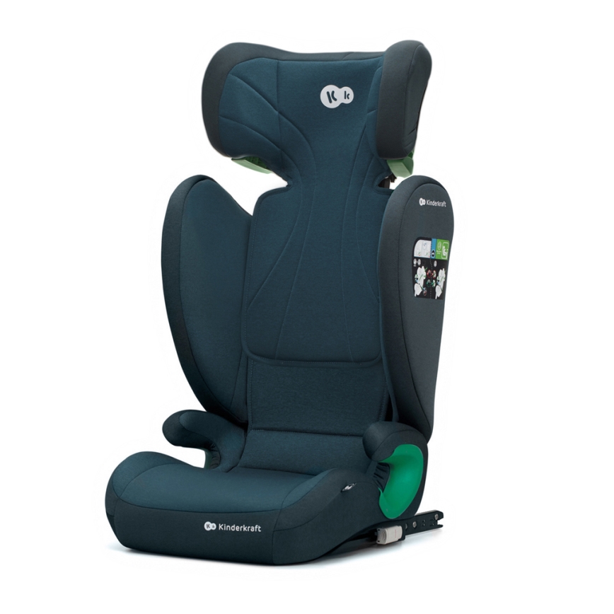 KINDERKRAFT - Automobilio sėdynė JUNIOR FIX 2 (100-150 cm) Harbor mėlyna