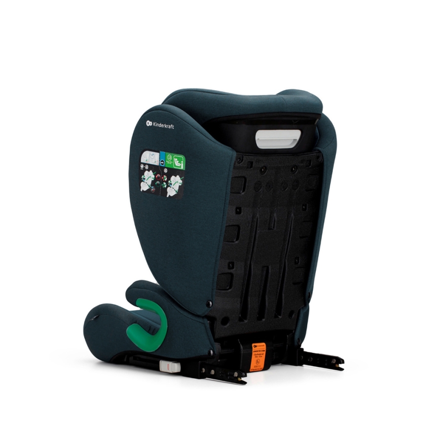 KINDERKRAFT - Automobilio sėdynė JUNIOR FIX 2 (100-150 cm) Harbor mėlyna