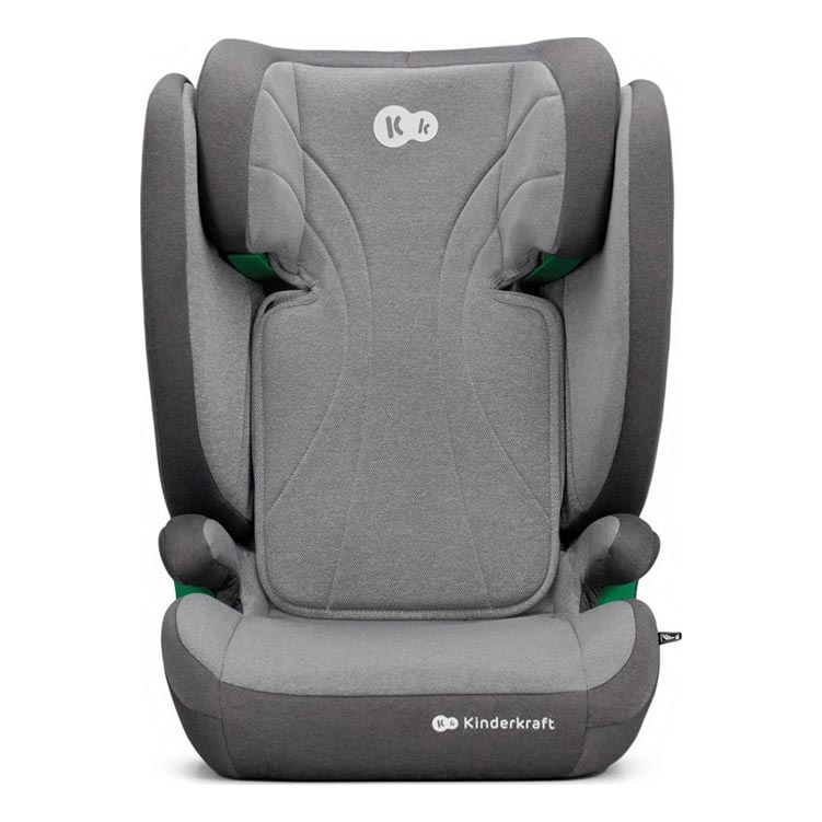 KINDERKRAFT - Automobilio sėdynė JUNIOR FIX 2 (100-150 cm) Raketa pilka