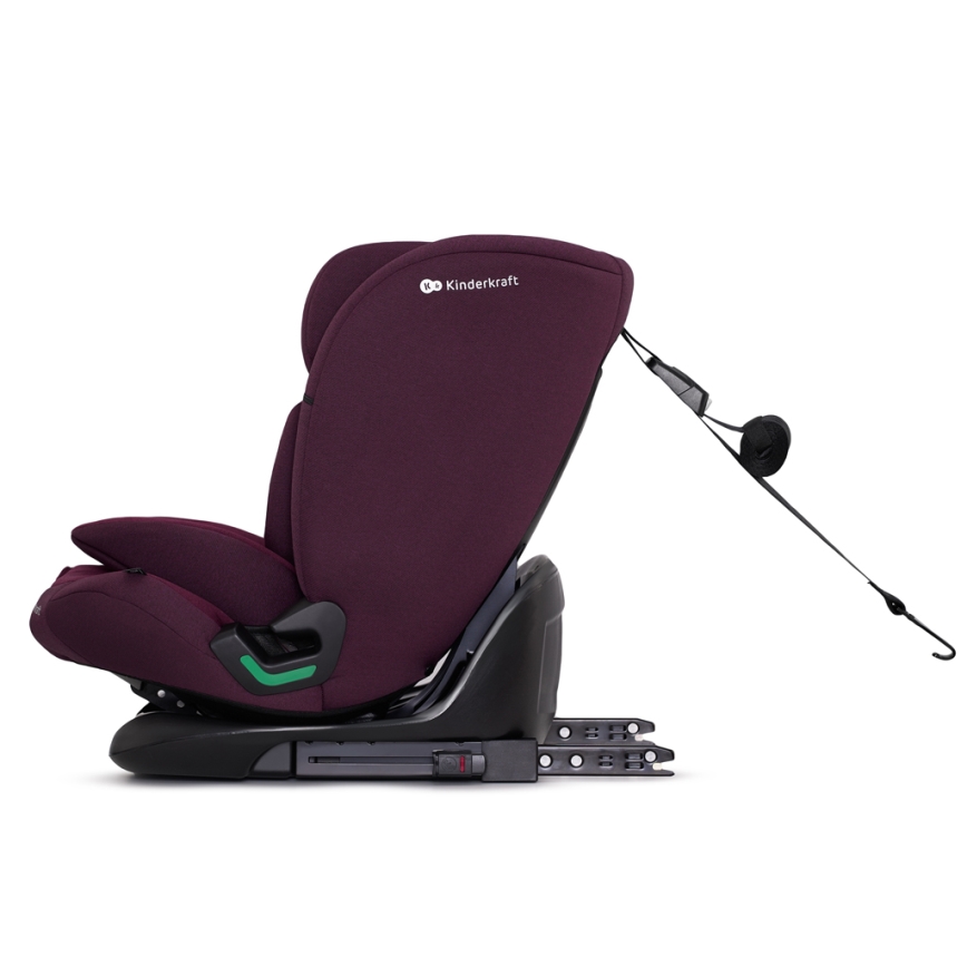 KINDERKRAFT - Automobilio sėdynė ONETO 3 i-Dydis (76-150 cm) + Isofix Cherry pearl