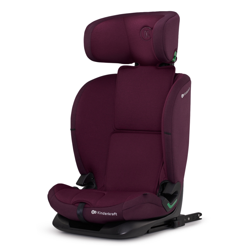 KINDERKRAFT - Automobilio sėdynė ONETO 3 i-Dydis (76-150 cm) + Isofix Cherry pearl