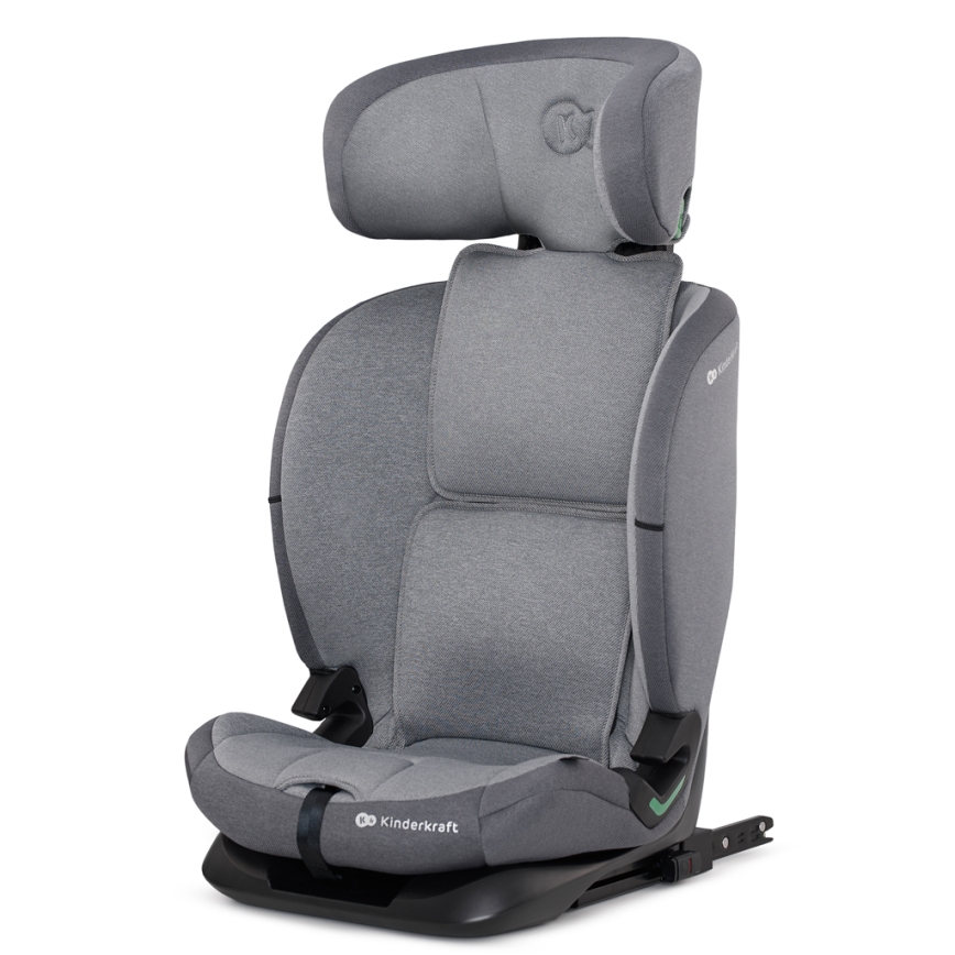 KINDERKRAFT - Automobilio sėdynė ONETO 3 i-Dydis (76-150 cm) + Isofix Cool pilka