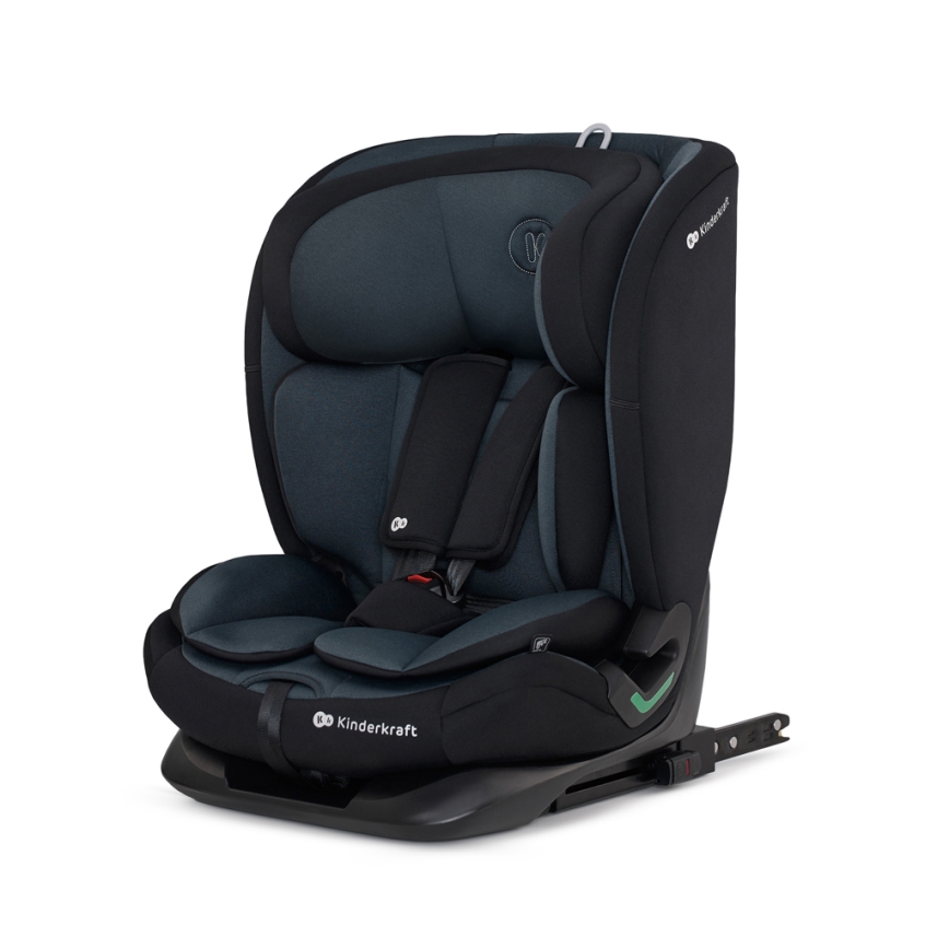 KINDERKRAFT - Automobilio sėdynė ONETO 3 i-Dydis (76-150 cm) + Isofix Graphite juoda