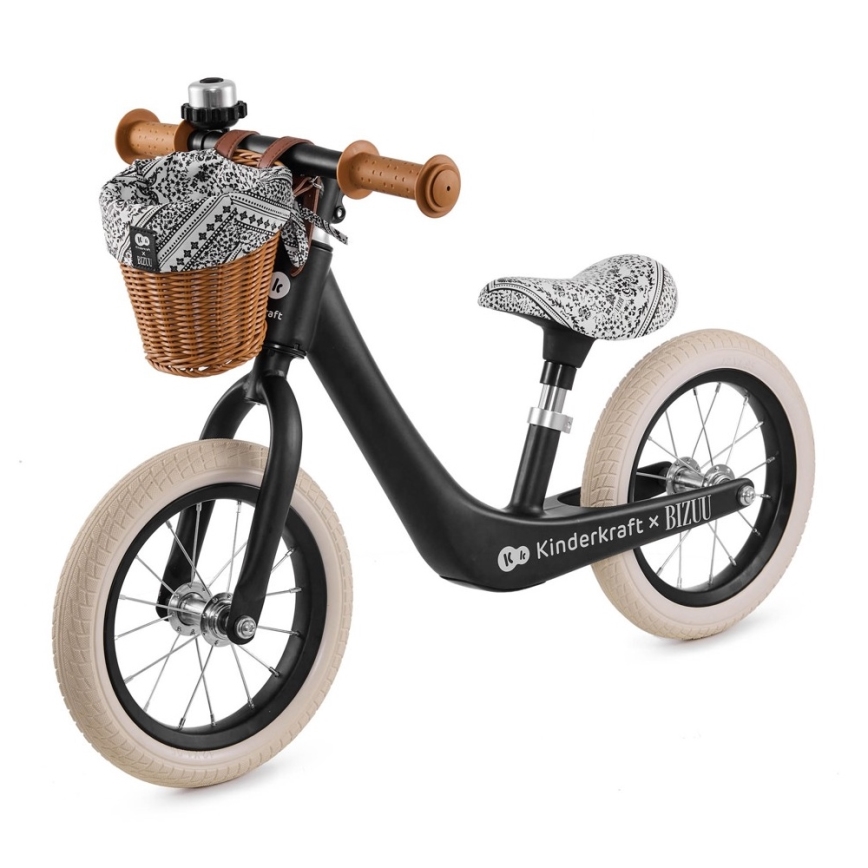 KINDERKRAFT - balansinis dviratukas RAPID 2 Lunar Black Bizuu