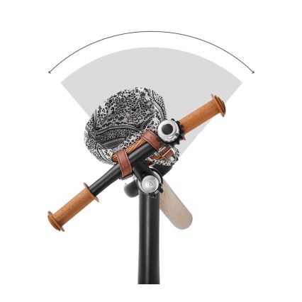 KINDERKRAFT - balansinis dviratukas RAPID 2 Lunar Black Bizuu