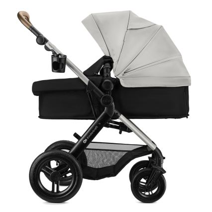 KINDERKRAFT - kombinuotas 3in1 vežimėlis MOOV 2 XL Air Grey