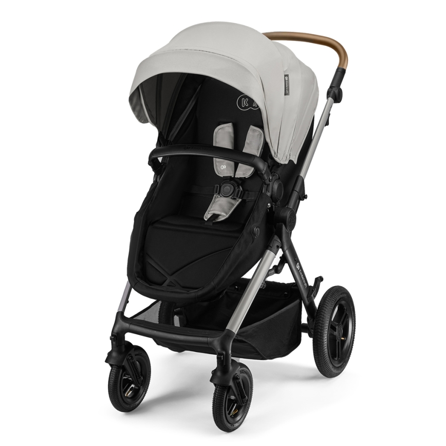 KINDERKRAFT - kombinuotas 3in1 vežimėlis MOOV 2 XL Air Grey