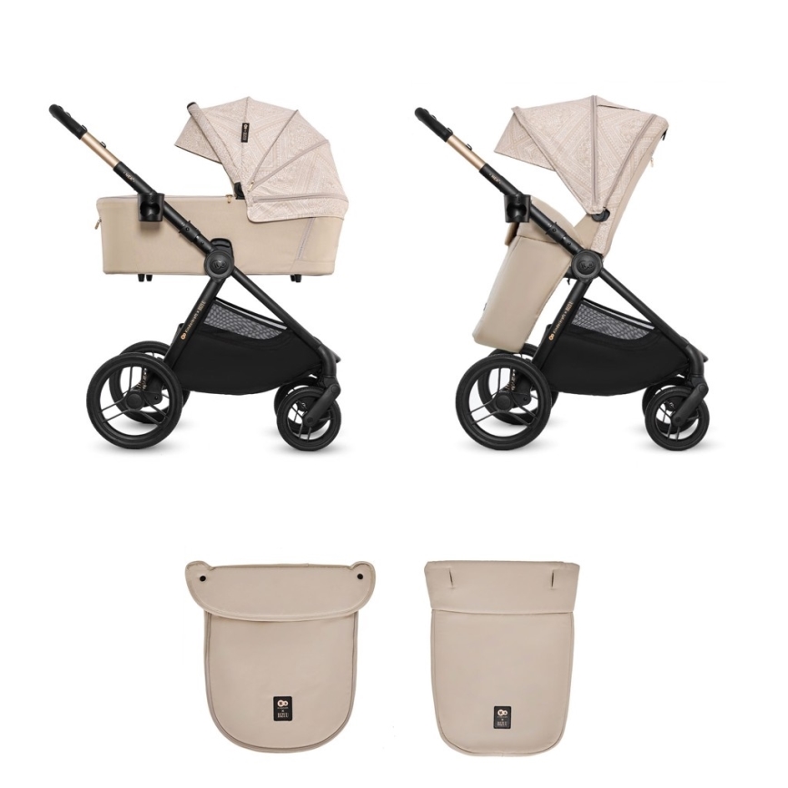 KINDERKRAFT - kombinuotas vežimėlis 2 viename NEA 2 Dune Whisper Bizuu