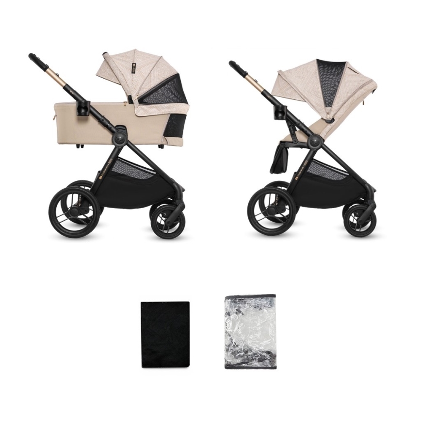 KINDERKRAFT - kombinuotas vežimėlis 2 viename NEA 2 Dune Whisper Bizuu