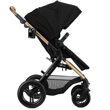 KINDERKRAFT - Kombinuotas vežimėlis 3 viename MOOV 2 XL Air Black