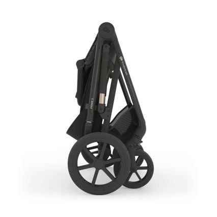 KINDERKRAFT - Kombinuotas vežimėlis 3in1 PRIME 3 Venezian Black