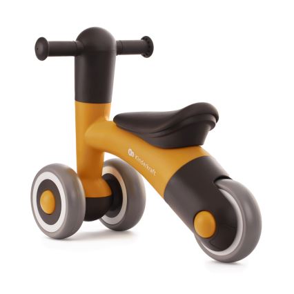 KINDERKRAFT - Vaikų balansinis dviratukas MINIBI Premium oranžinė/pilka