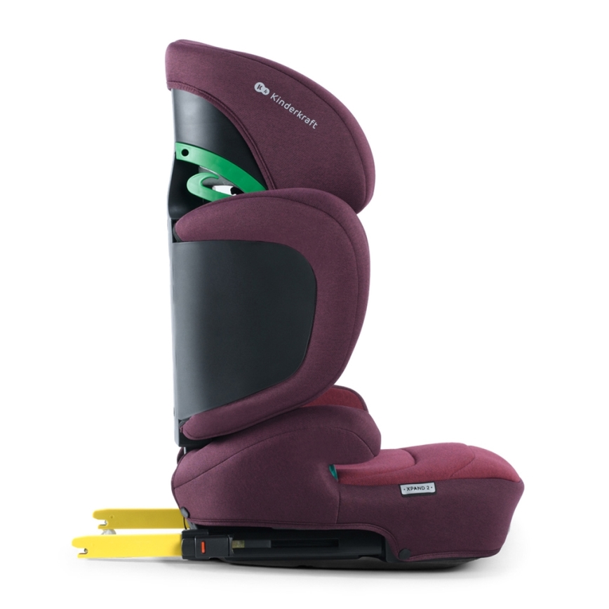 KINDERKRAFT SELECT - Automobilio sėdynė XPAND 2 i-Dydis (100-150 cm) Premium Cherry pearl