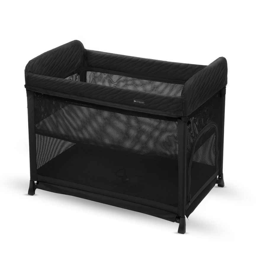 KINDERKRAFT SELECT - Kelioninė lovelė MOON DREAM juoda