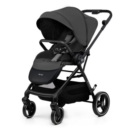 KINDERKRAFT SELECT - Kombinuotas vežimėlis 2in1 YOXI Moonlight pilka