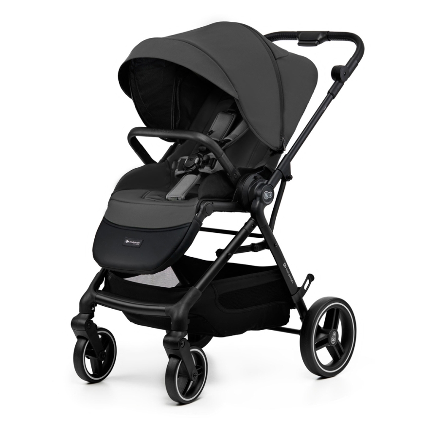 KINDERKRAFT SELECT - Kombinuotas vežimėlis 2in1 YOXI Moonlight pilka