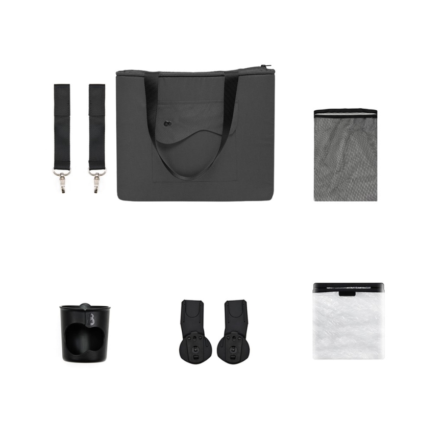 KINDERKRAFT SELECT - Sportinis vežimėlis YOXI mėnulio pilka