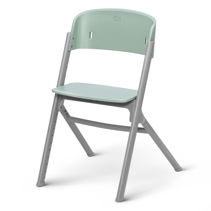 KINDERKRAFT SELECT - Vaikiška valgomojo kėdė 3in1 LIVY Premium Olive žalia + gultas CALMEE