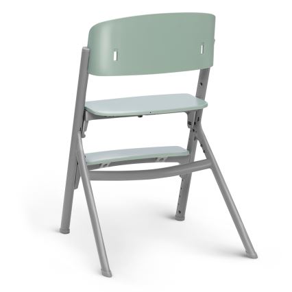 KINDERKRAFT SELECT - Vaikiška valgomojo kėdė 3in1 LIVY Premium Olive žalia + gultas CALMEE
