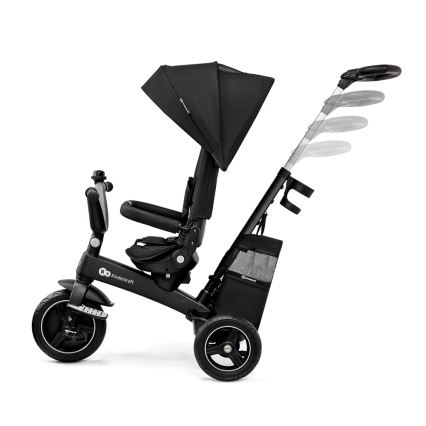 KINDERKRAFT SELECT - Vaikiškas triratis 5in1 EASYTWIST Premium juoda