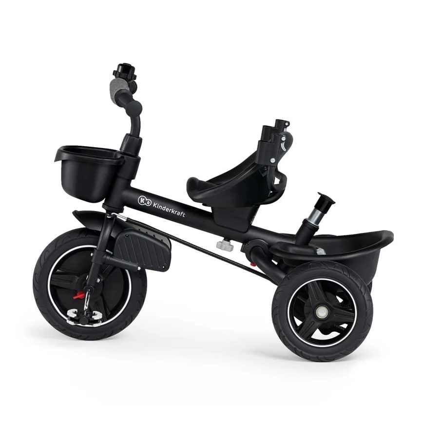 KINDERKRAFT - Vaikiškas triratis 5in1 SPINSTEP pilkas