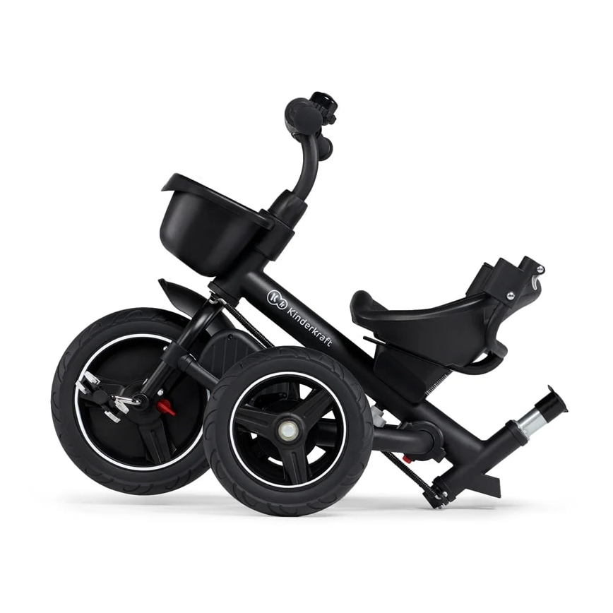 KINDERKRAFT - Vaikiškas triratis 5in1 SPINSTEP pilkas