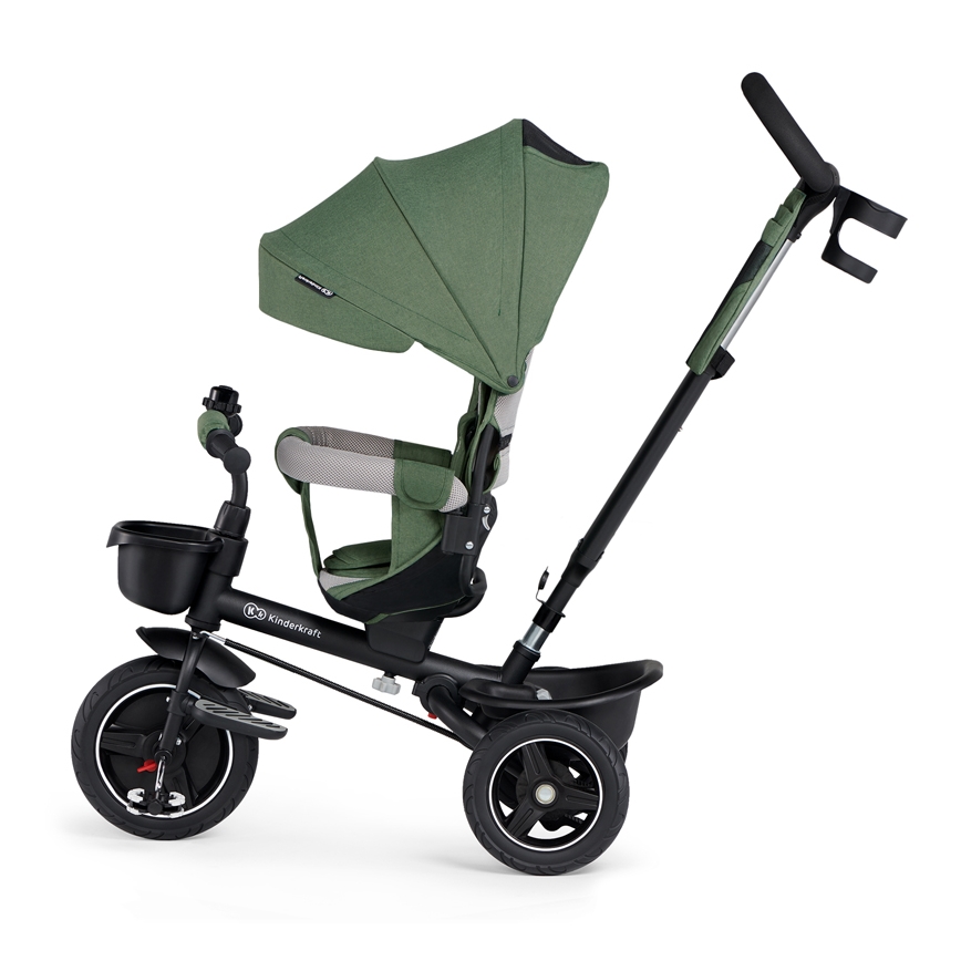 KINDERKRAFT SELECT - Vaikiškas triratis SPINSTEP Premium žalia