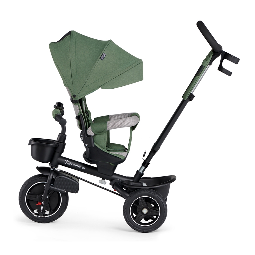 KINDERKRAFT SELECT - Vaikiškas triratis SPINSTEP Premium žalia
