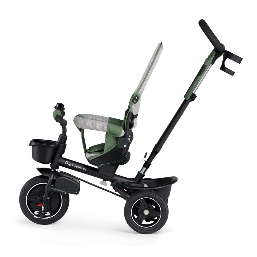 KINDERKRAFT SELECT - Vaikiškas triratis SPINSTEP Premium žalia